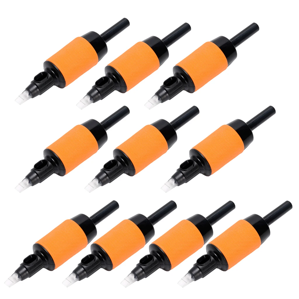 10 шт. Стерильная одноразовая тату трубка 1 дюйм 25 мм с наконечниками 11/13/15