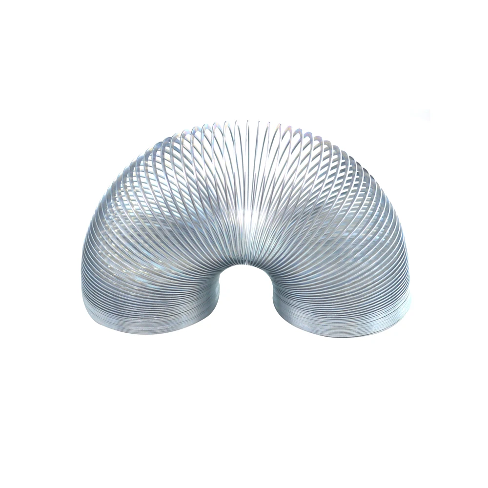 Плоский пружинный стальной металлический Радужный круг забавная волна подарок