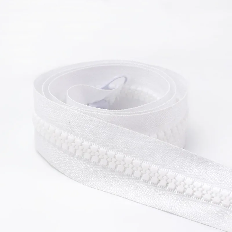 white Meetee 10# полимерная молния+ одинарные/двойные боковины головы открытый конец для наружного путешествия палатка рюкзак DIY Швейные аксессуары AP671 - Цвет: white