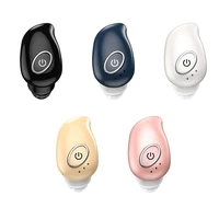 mini single ear wireless bluetooth compatible 5 0 earphone in ear sport with mic handsfree headset earbuds for all smart phone