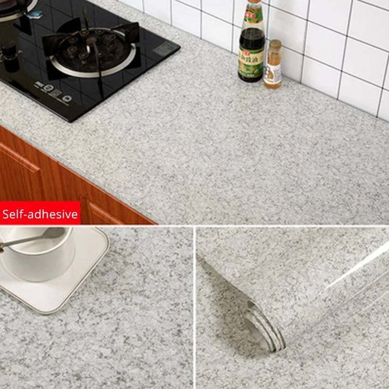 

Self-adhesive marble wall stickers kitchen countertops waterproof granite stickers bathroom tiles decoration wallpaper room