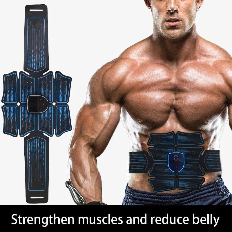 Спортивный развлекательный Вибрационный пояс тренажер Ab Ems тонер фитнес