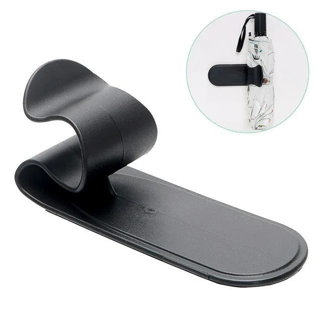 

1pcs Car Umbrella Fixed Hook Car Hanger Auto Fastener Clip Car Small Hook Paste Frame Black Plastic Car Umbrella Clip