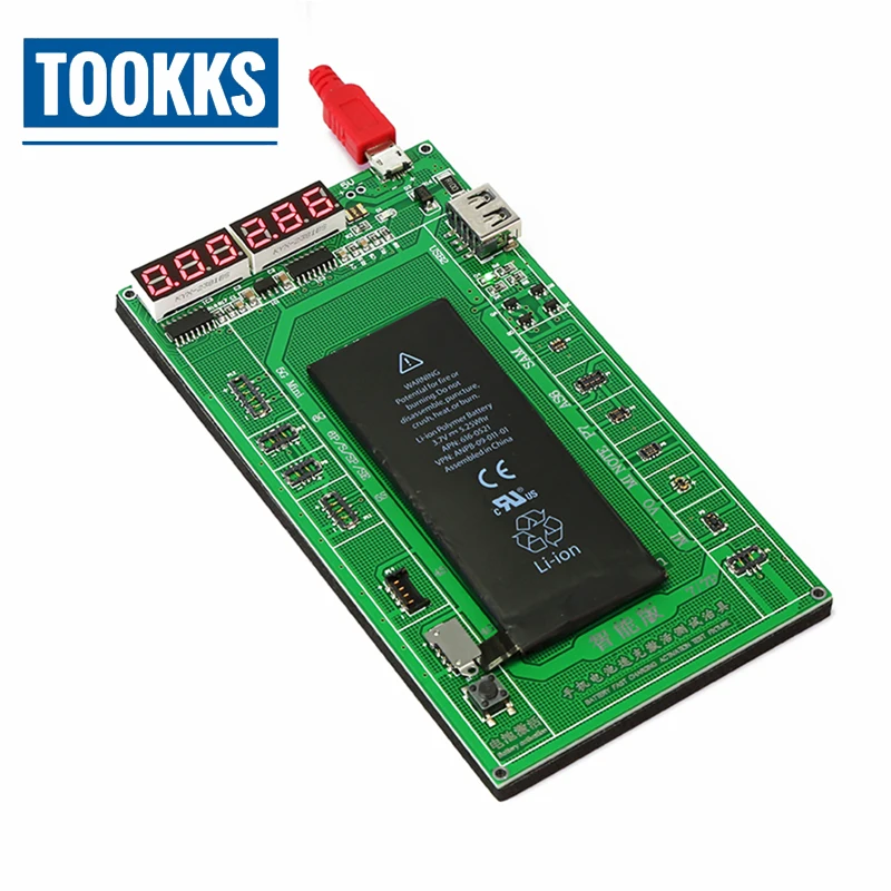 Последняя K-9208 V21 батарея активации заряд доска для iPad/iPhone/Huawei/OPPO Android телефон