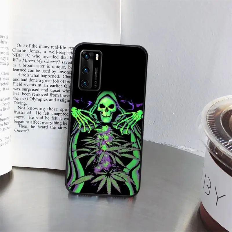

Dead Sweet Skull Pattern Phone Cases for huawei P40 pro lite P8 P9 P10 P20 P30 psmart 2019 2017 2018