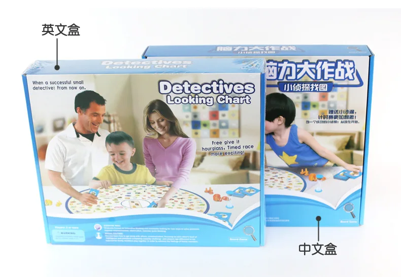 Brainpower batch Detective Finding Picture детская настольная развивающая игра игрушечная доска для наблюдения Вечерние игры spot it