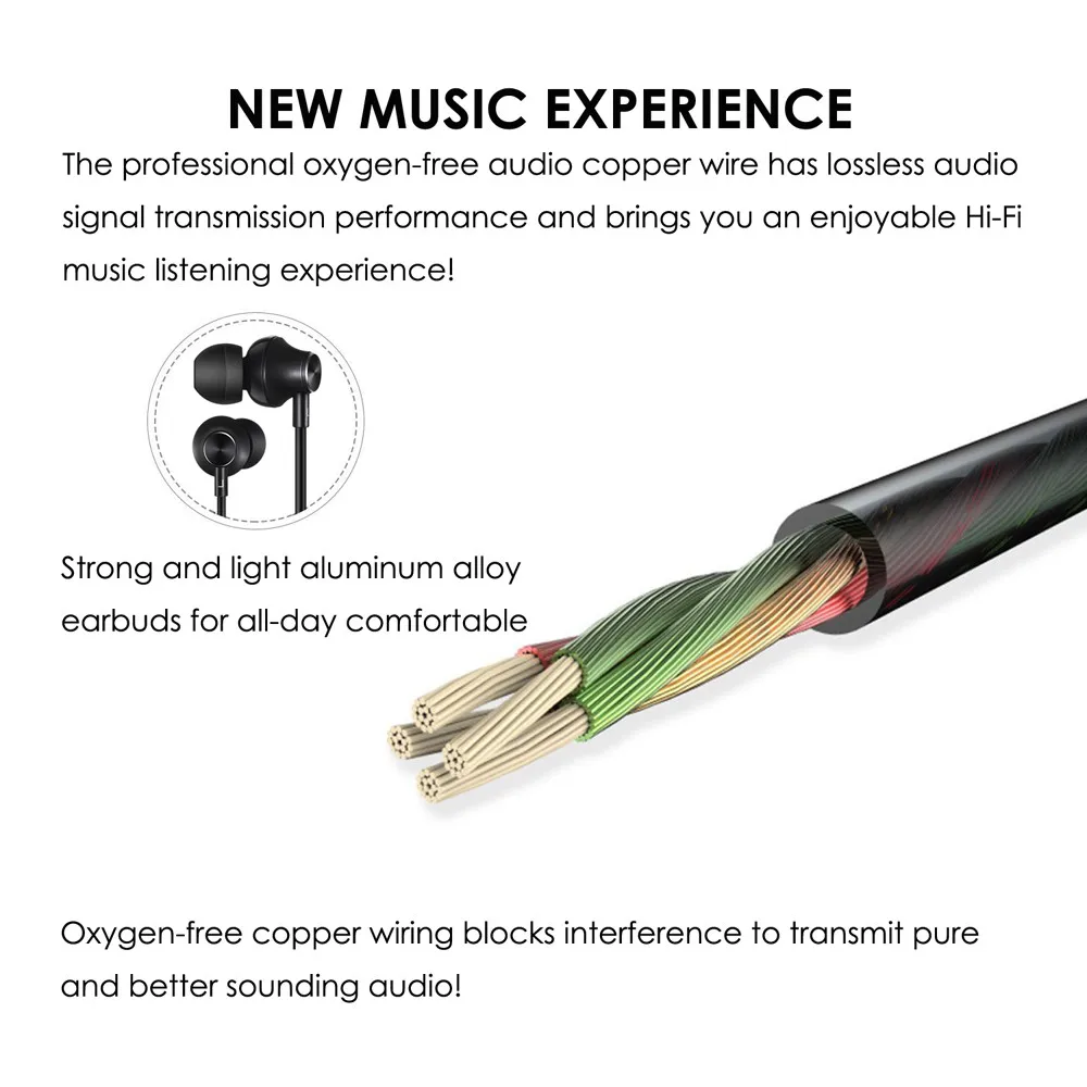 Проводные наушники-вкладыши Beautyss с 4 наушниками-вкладышами стереонаушники супер