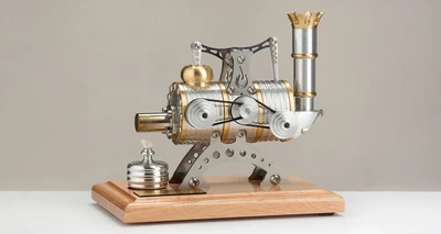 

TT Stirling Engine Model Metal Precision Mechanical Toys Birthday Gift Men's Handmade DIY