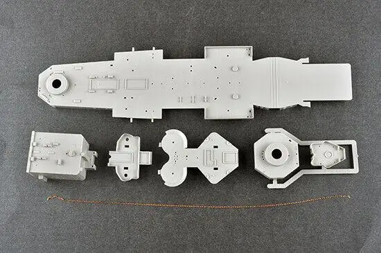 Trumpeter 05353 1/350 HMS Cornwall линкор пластиковая модель сборки 2019|Наборы для моделей| |