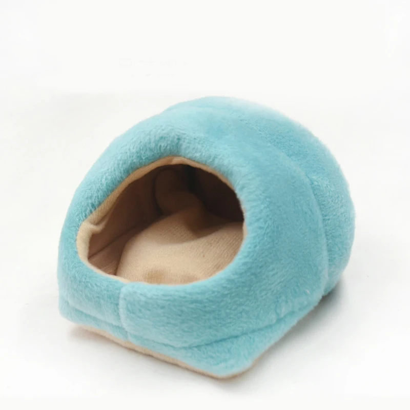 soft fleece hamster bed sleeping bag small pets cave nest bed cushion warm slippers pet house free global shipping