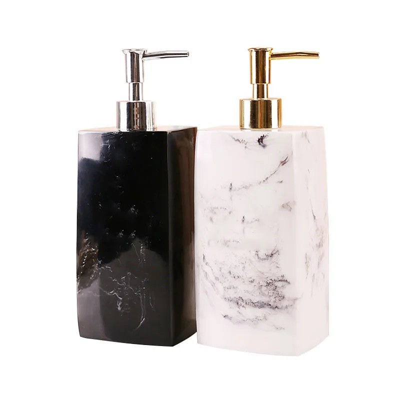 Дозатор для мыла JINSERTA мраморный декоративный дезинфицирующий шампунь | Дом и сад
