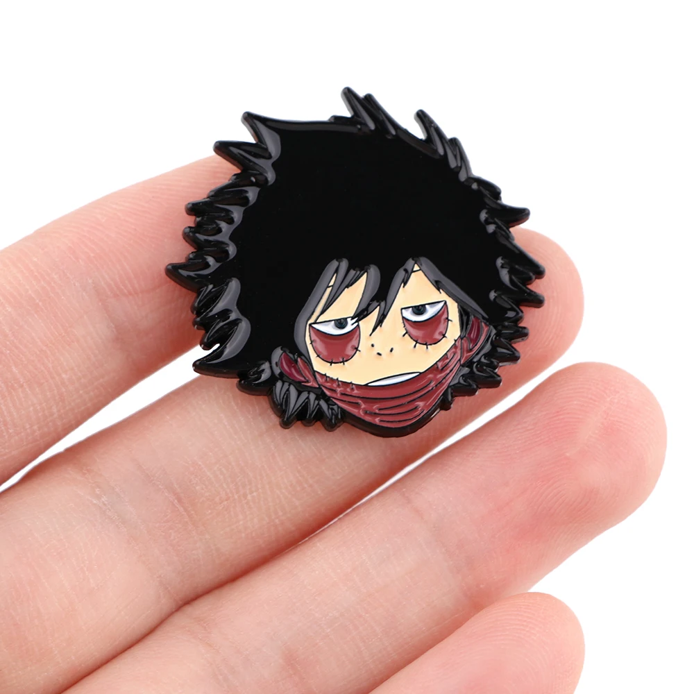 

DZ2357 Japanese Anime Manga OVER HAUL Anime Figures Enamel Pins Badge Brooch Backpack Bag Collar Lapel Jewelry Gifts for Friends