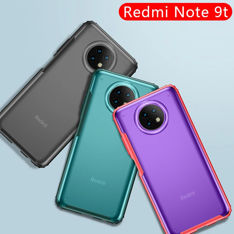 

case for xiaomi redmi note 9t bumper cover on note9t not 9 t t9 protective phone coque back matte xiomi ksiomi readmi remi redme