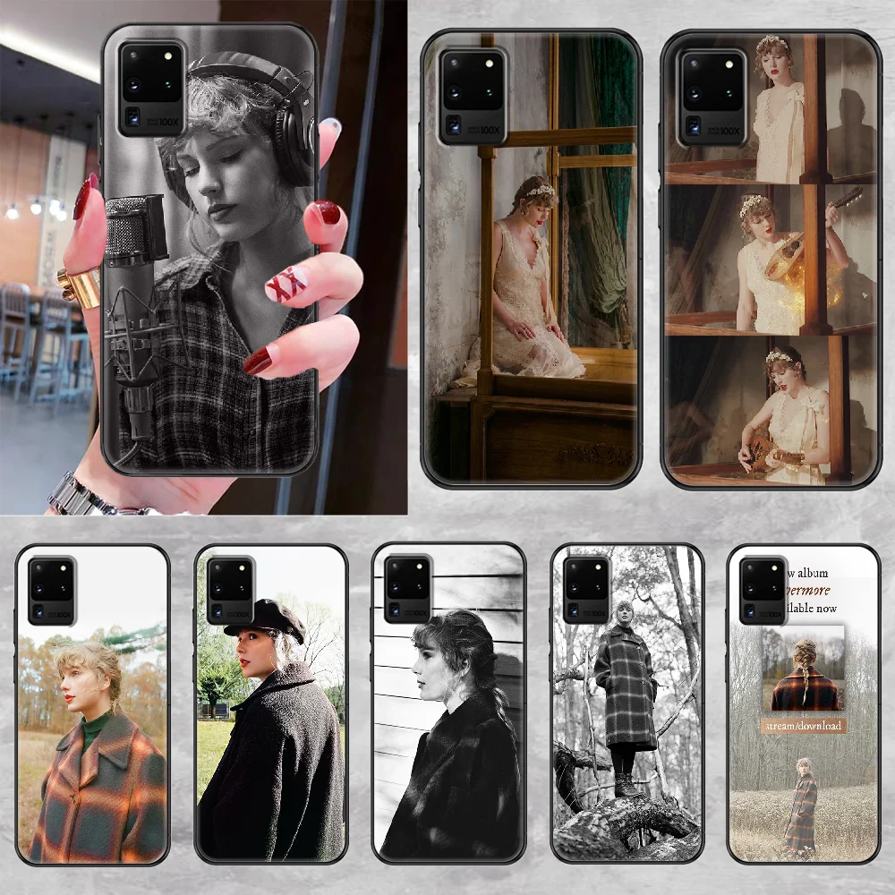 

Singer TS Evermore Phone case For Samsung Galaxy Note 4 8 9 10 20 S8 S9 S10 S10E S20 Plus UITRA Ultra black 3D hoesjes art funda
