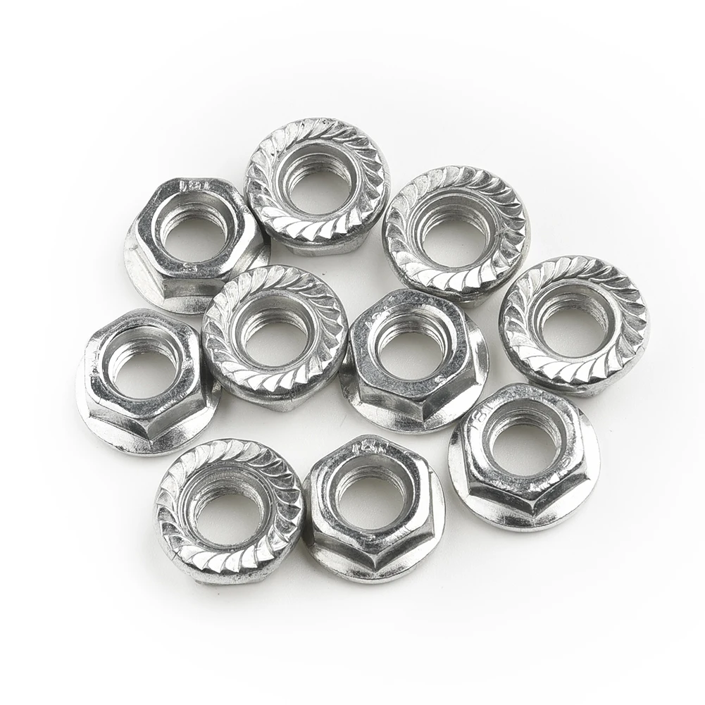 

10pcs/Set Bar Nuts For Husqvarna 362 365 371 372 357 359 Chainsaw Power Tools