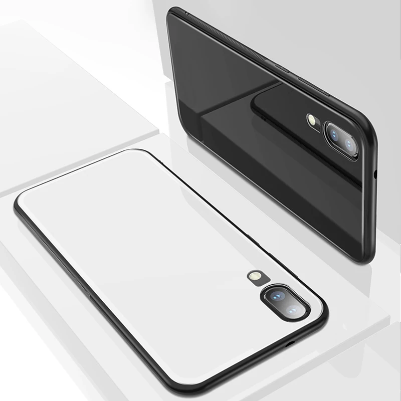 Стеклянный чехол YUETUO для телефона huawei p30 pro lite p30lite nova 4e p p20 p20lite 20 30 3e