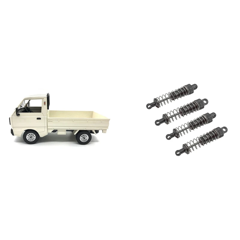 

1X для WPL D12 Drift Upgrade Kit DIY 1:10 4WD белый и 4 ПК металлический фрикционер для WPL C14 C24 MN90 MN45 MN99