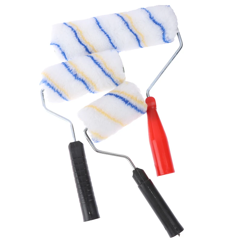 

1pc DIY Multifunctional Paint Roller Brush Household Use Wall Brushes tackle roll decorative Painting Brush Tool 4-9inch