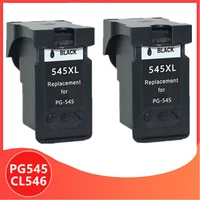 2 black pg545 cl546 replacement for canon ink cartridge pg545xl pg 545 545xl for pixma mg2950 mg2550 mg2500 mg3050 mg2450 mg3051