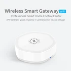 Новый смарт-шлюз Zigbee wifi tuya Умный домашний мост многомодовый шлюз беспроводной пульт дистанционного управления работает с Alexa Google home
