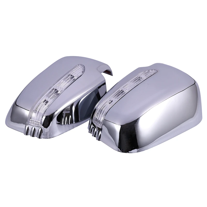 

AU04-Чехлы для автомобильных зеркал с светодиодом для Mitsubishi Triton L200 2005-2014 Pajero Sport 2011