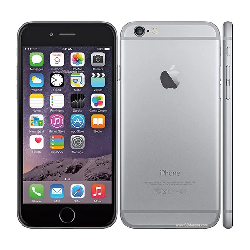 Отремонтированный Apple IPhone 6 rom 16G двухъядерный IOS смартфон 4,7 дюймов ips ram 4G LTE мобильный телефон-ЕС