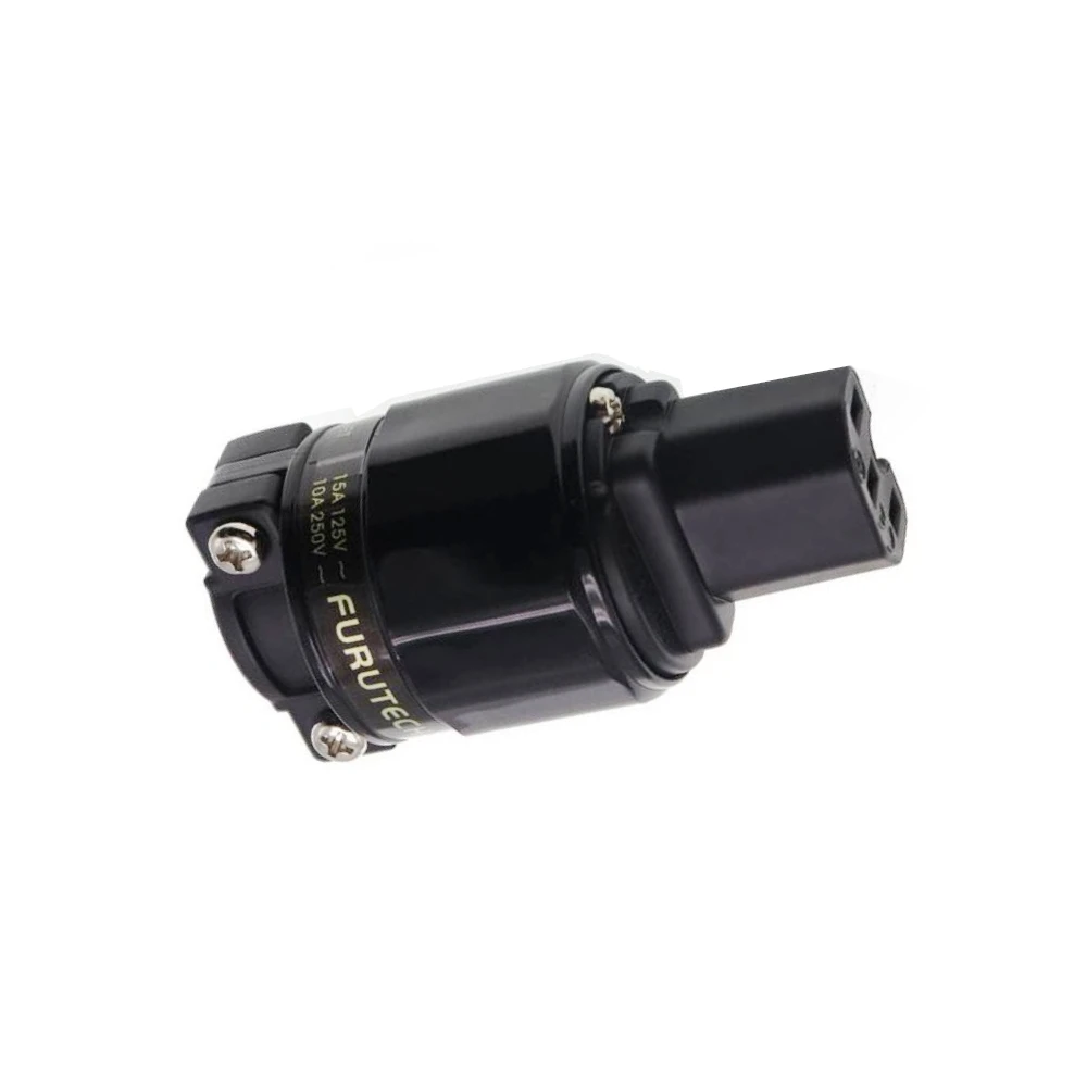

FURUTECH HIFI FI-11M-N1 / FI-11-N1(G) Audio Power Plug 24K Gold plated IEC Connector plug 1set/2pcs 15A/125V Hifi MATIHUR hi