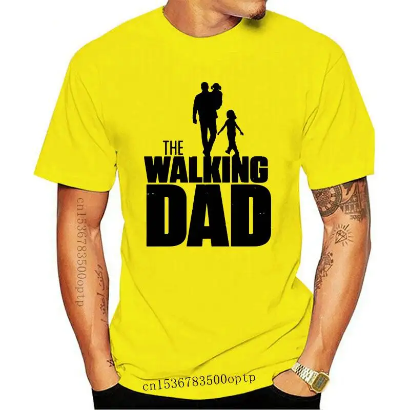 Ходящий папа отца ребенка семьи футболка Trance великолепные футболки подарок на