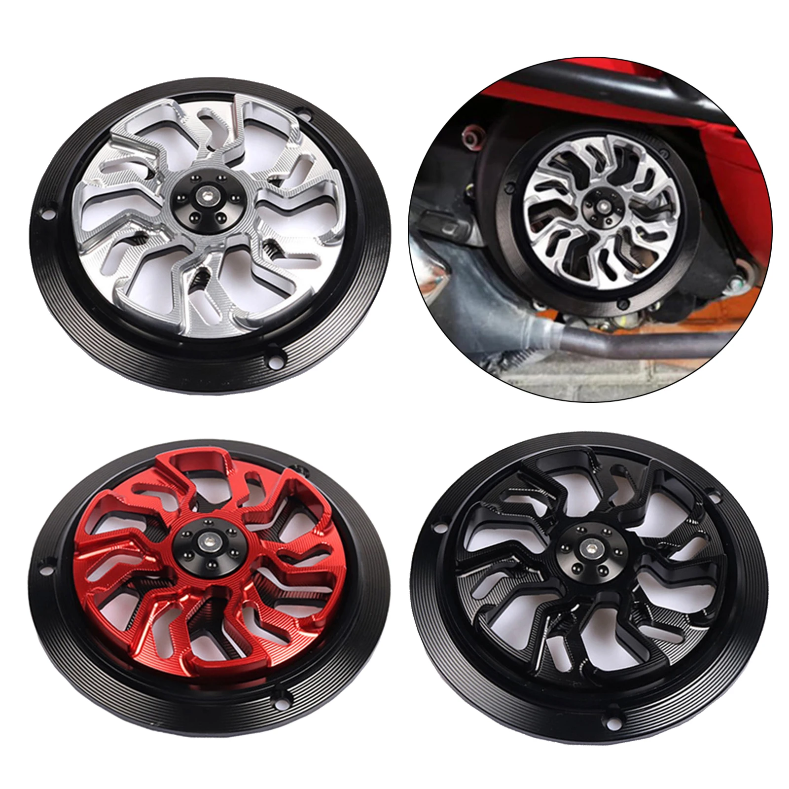 

Motorcycle Engine Cover Fan Accessories For Vespa Primavera 150 2015 2020