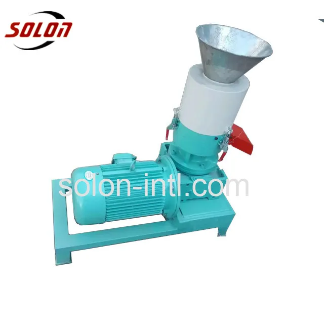 Animal feed pellet poultry feed manufacturing wood pellet machine