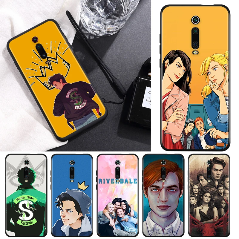 

Silicone Black Cover Riverdale Season For Xiaomi Redmi K40 K30i K30T K30S K20 10X GO S2 Y2 Pro Ultra Phone Case