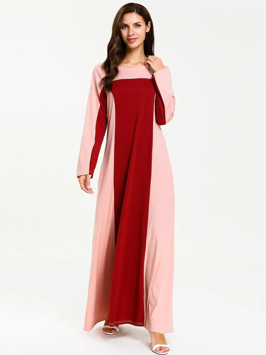 Ramadan Muslim Dress Women Abaya Kimono Turkey Dubai Kaftan Turkish Islamic Clothing Plus Size Red Pink Bangladesh Ukraine Robe |