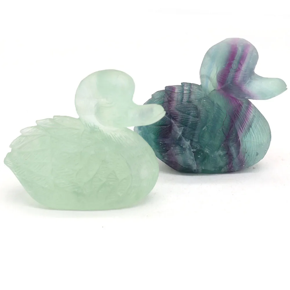 Natural Stone Decoration Swan-Shaped Artificial Mini Ornament Lucky Gift Bed-Room Garden Office Desk Small Ornaments