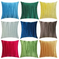 soft velvet striped decorative pillows throw pillow cover cases pillowcases cushion covers for home sofa seat chair comfort