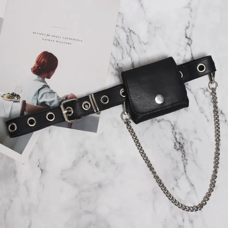 

XITAO Vintage Chain Cummerbunds Fashion New Women Patchwork Small Fresh 2021 Spring Autumn Loose Minority Cummerbunds ZY5148