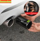 Автомобильный Стайлинг, хромированный выхлопной глушитель, наконечник, трубы, Модифицированная задняя труба, горловина для BMW F10 F30 F32 F34 G30 G11, аксессуары