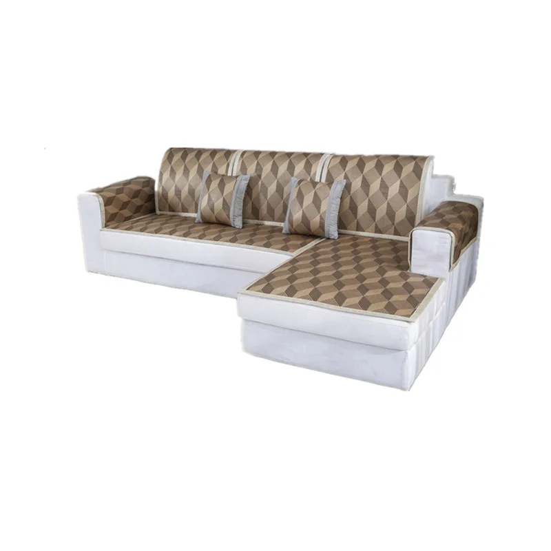 

Mat Sofa Cushion Summer Living Room Sofa Ice Silk Rattan Mat Cool Cushion Summer Bedroom Bay Window Cushion