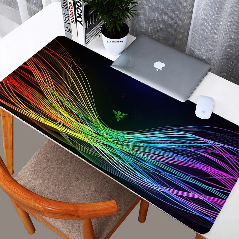 

Razer Mouse Pad Gaming Mousepad Mat Gamer Mouse Pad Keyboard Desk Mat Table Carpet Mousepad xxl 900x400 For Computer Laptop Pad