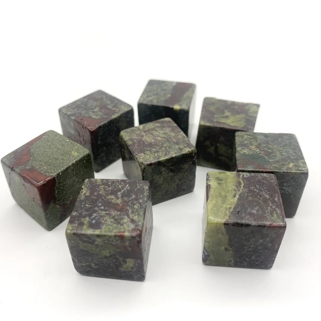 

100g Natural Africa Blood Cube Quartz Polished Stone Crystal Healing Gemstone Crystal Gravel Natural Quartz Crystals