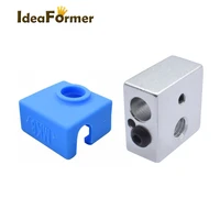 ideaformer 3d printer mk8 silicone socks block heater silicone insulation cover for replicator anet a6 a8 i3 mk7 mk8 mk9