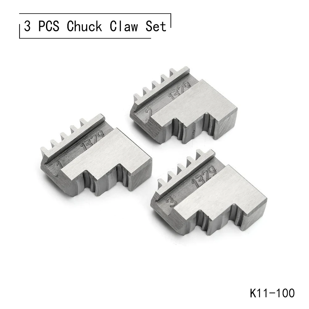 Трехкулачковые зажимные губки серии K11/3 шт. в комплекте/дополнительные