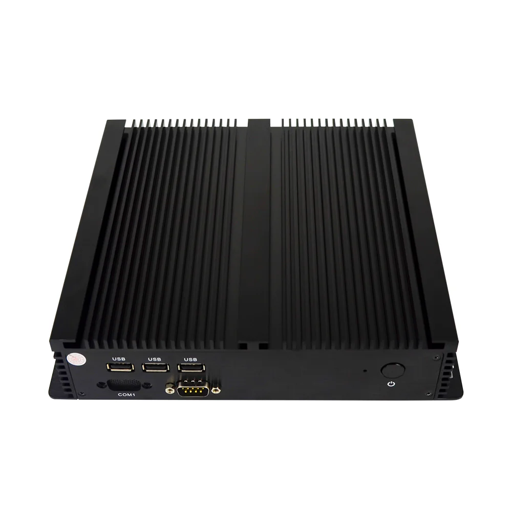 Günstig Industrielle Qotom Mini PC NUC Intel Celeron J1900 Core I3 I5 Prozessor Pfsense Linux Fanless Desktop-computer