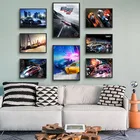 Плакаты с классической игрой Need For Speed, Наклейки на стены в комнату мальчика, картины на холсте для декора комнаты