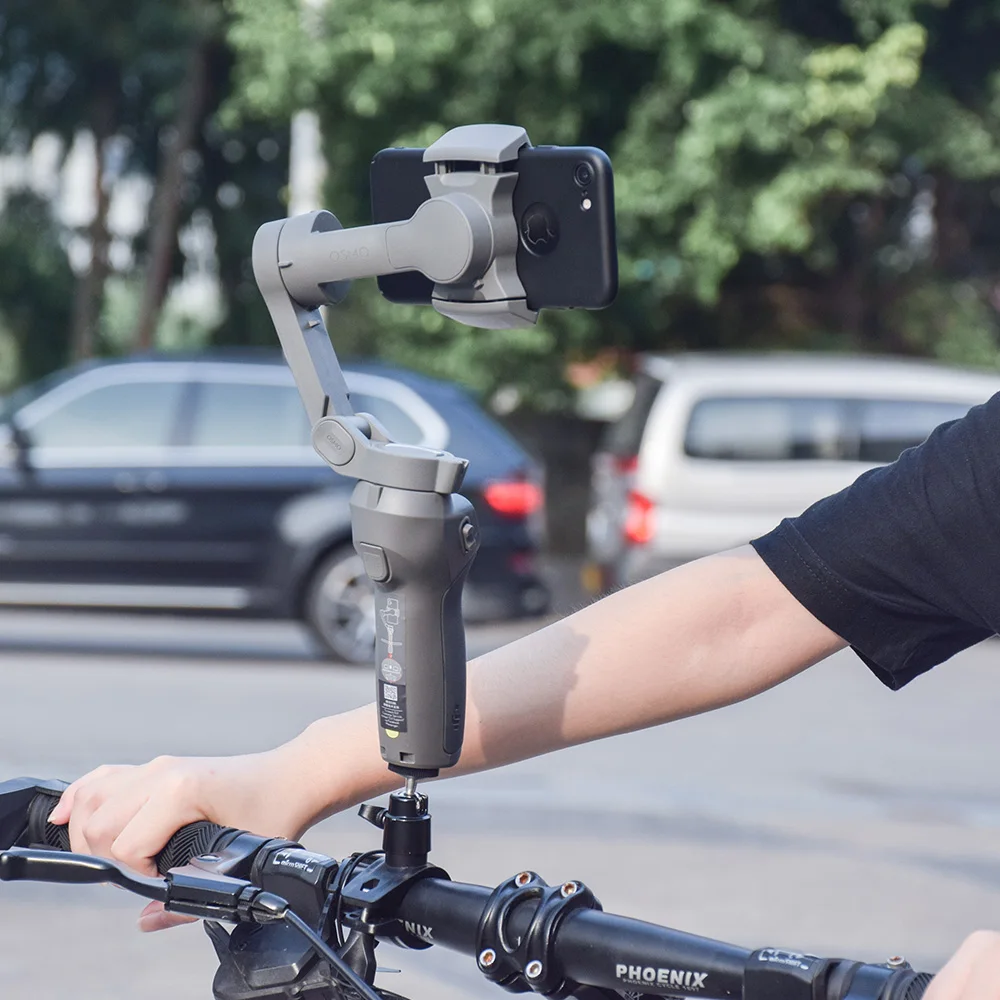 Велосипедный Кронштейн Держатель для DJI Osmo Mobile 2 3 Zhiyun Smooth 4 Feiyu ручной карданный
