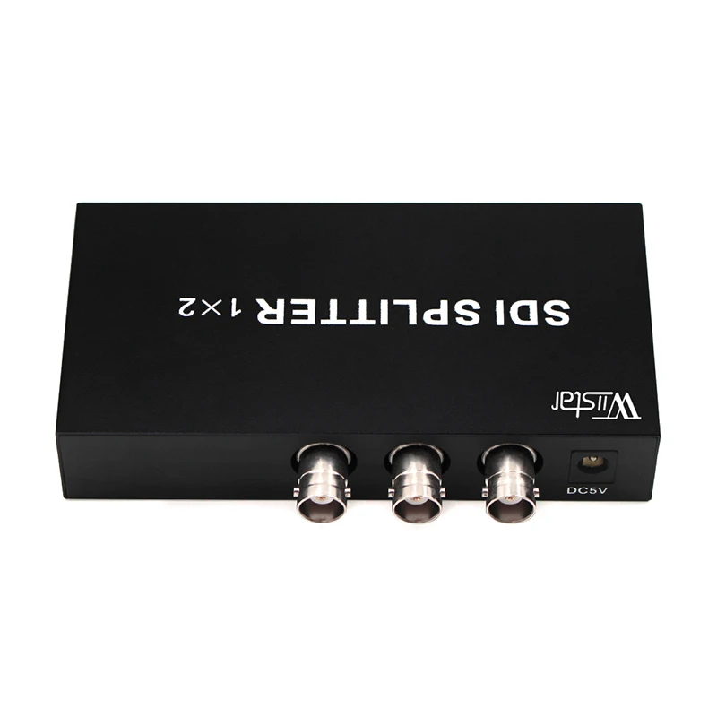Розничная продажа SDI разделитель 1x2 мультимедийный удлинитель с 1 на 2 порта