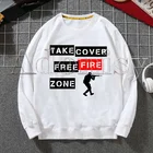 Толстовка с капюшоном Free Fire, свитшоты для мужчин и женщин, пуловер в стиле Харадзюку, Мужская толстовка, уличная одежда, повседневная модная одежда