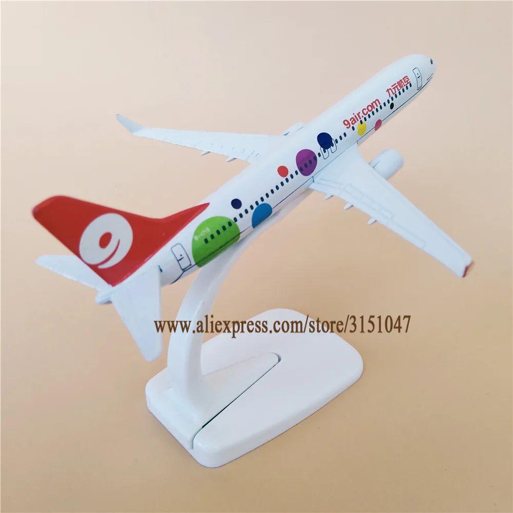 16 см 9Air Airlines B737 Boeing 737 Airways металлический сплав модель самолета литье под