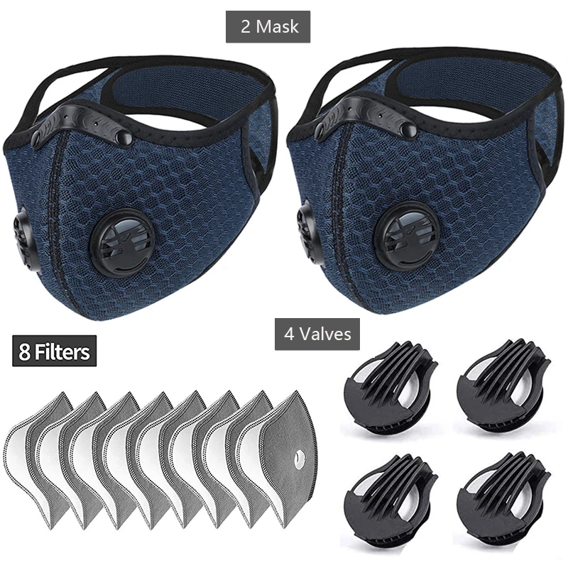 

Filter + Masks Activated Bamboo Carbon More-Layer Prevention Dace Masks Anti-dust Safe PM2.5 Protective Respirato Mask
