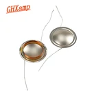 Звуковая катушка твитера KEFQ50, 19,43 мм, титановая диафрагма, алюминиевая катушка, для ремонта колонок, сделай сам, 19,5 ядер, 8 Ом, 1 пара