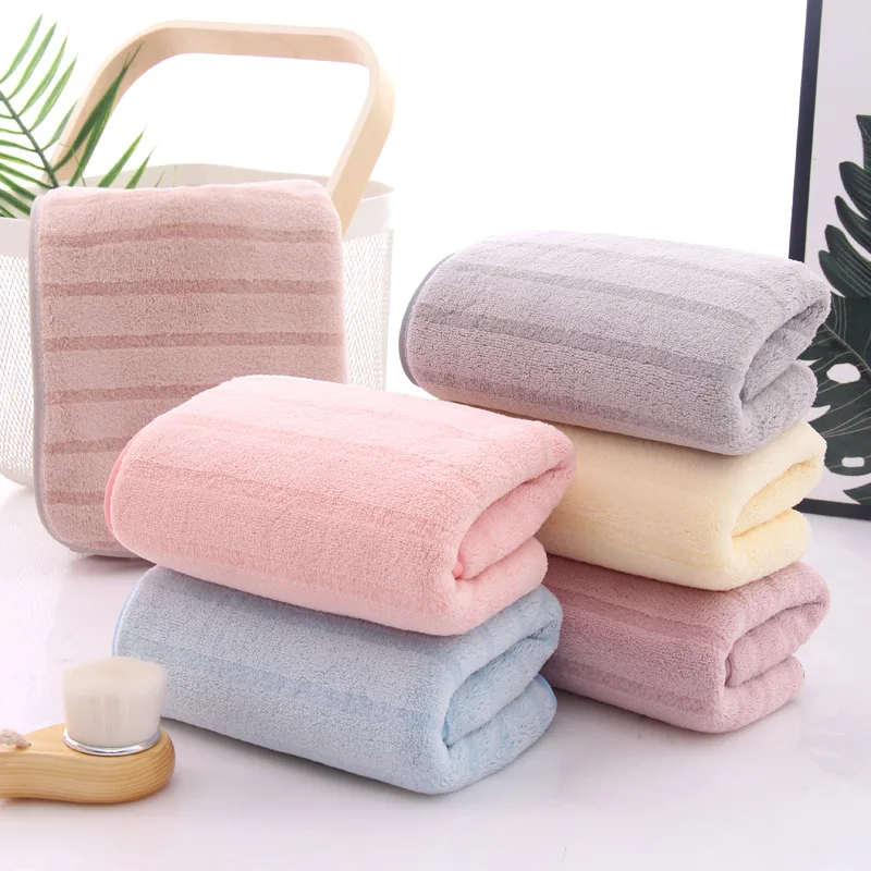 

Curbblan Super Absorbent Large Towel Face/Bath Towel Thick Soft Bathroom Towels Comfortable Beach Towels 6 Colors In Stock